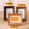 Mini Card Photo Frame Shows 3-inch 100 yuan Coin Collection Framed Photo Frame Couple Photo Table