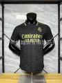 25-26 real madrid polo black gold