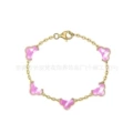 Glare pink bracelet