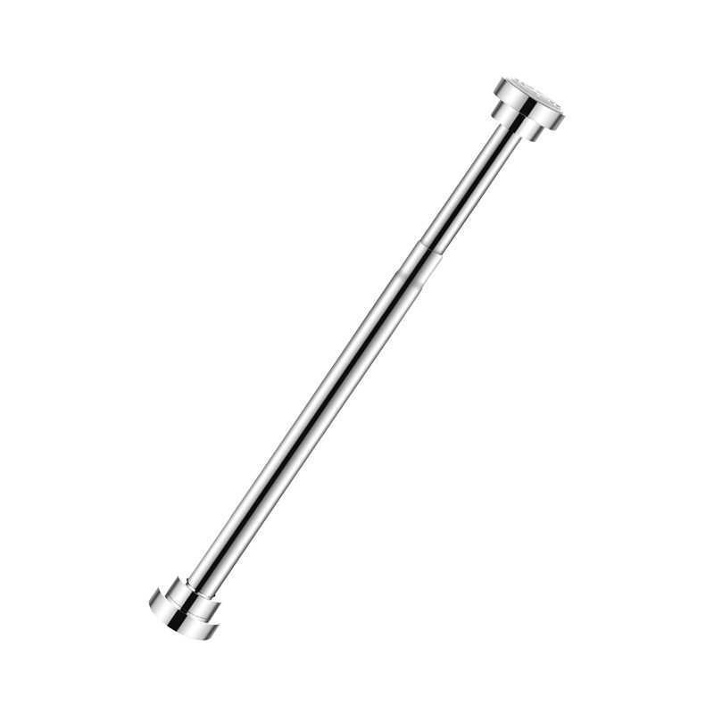 ✅ Stainless Steel Punch-Free Telescopic Rod Clothes Drying Rod Bathroom Shower Curtain Rod Curtain Rod Door Curtain Rod Bedroom Wardrobe Support