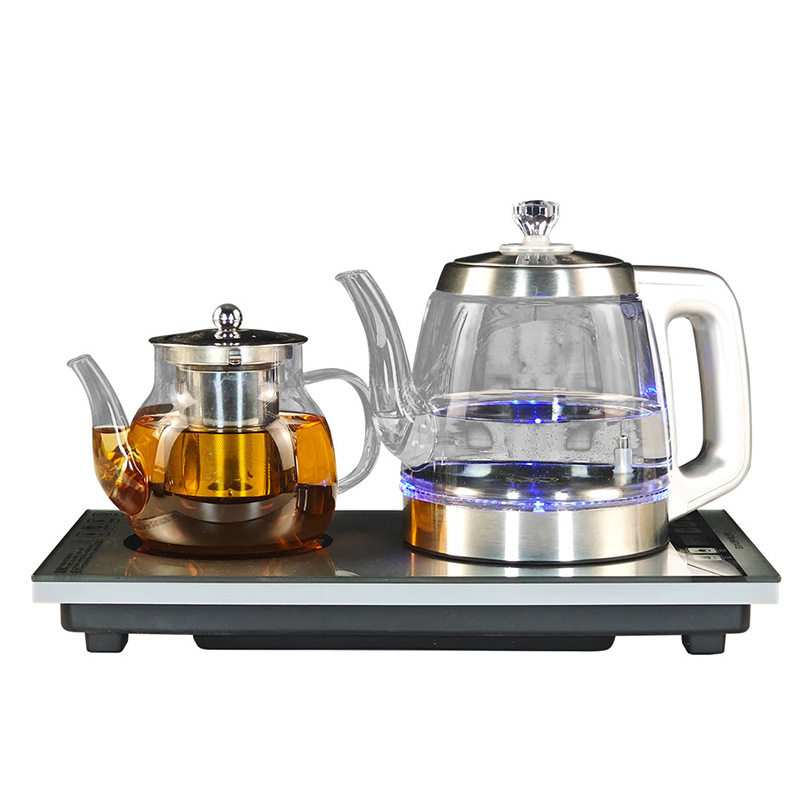 Fully Automatic Water-Heating Electric Kettle with Integrated Tea Table, Embedded for Tea Brewing, with Water Pumping and Tea Insulation