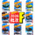 Тележка Hot Wheels 26F серийная гоночная модель Ferrari F1 Lamborghini Dodge Hellcat Модель легкосплавного автомобиля mini 0