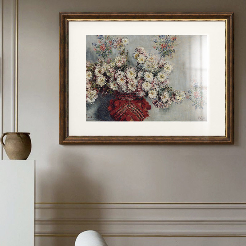 American retro small photo frame 8 inch 6 inch 7 wash photo frame frame A3A4 Wall