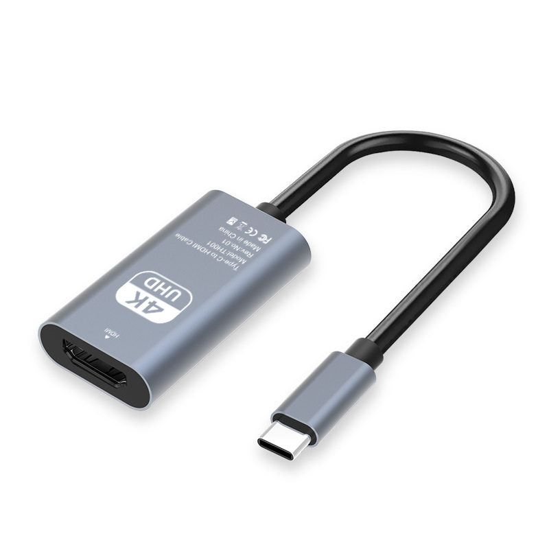 Type-C to HDMI Adapter 4K60Hz Mobile Phone and Laptop Connected to Large Screen High-Definition Projection Cable