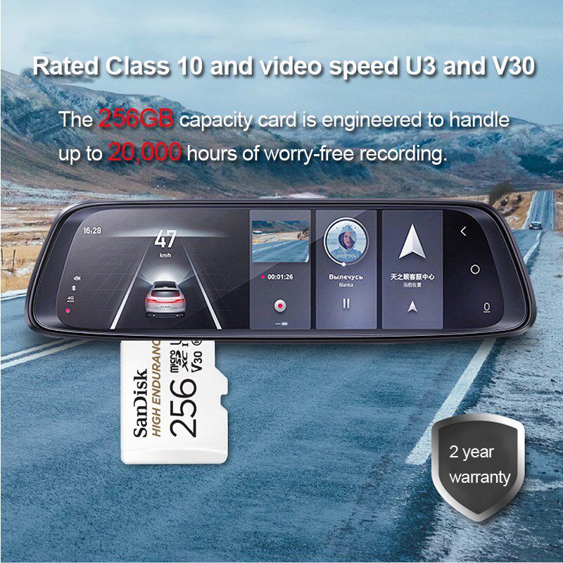 Memory Card High Endurance Micro Sd Card 256Gb 128g