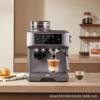 Kalent Coffee Machine Bz01 Italian Semi-Automatic Household Small Milk Froth Latte Art Grinding All-In-One Commercial