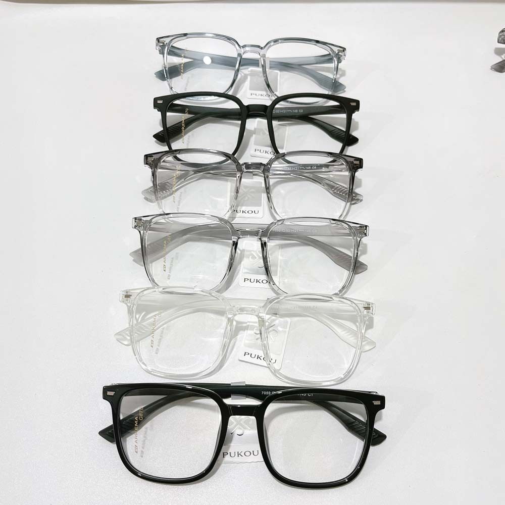 Korean style new Akoma ultra-light glasses frame plain glasses men and women myopia big face big frame Net red glasses frame
