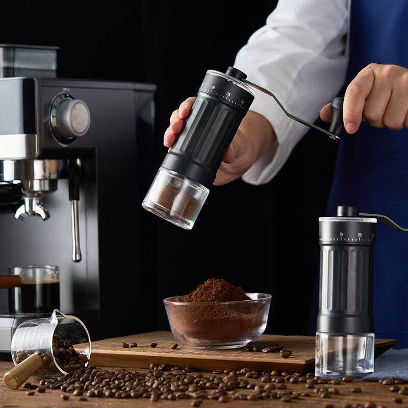Hand-Cranked Coffee Bean Grinder, Manual Grinder, Hand Grinder, Hand Grinder, Coffee Machine, Small Household Portable