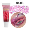 Cross-border DIAONI sequins gel mermaid scales face body lip sequins eye shadow colorful polarized stage makeup