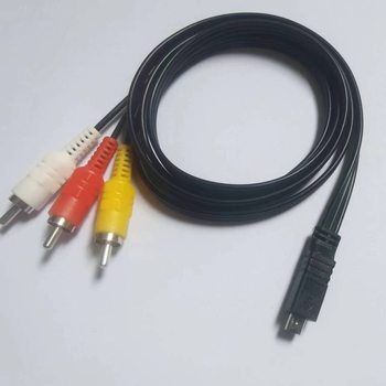 For Sony camera AV video cable VMC15FS10P double row AV output cable