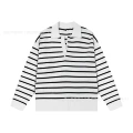 White [8181 lapel pullover style]