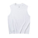 230g cotton sleeveless vest men's summer sweat-absorbent breathable seamless combed cotton sports leisure waistcoat vest