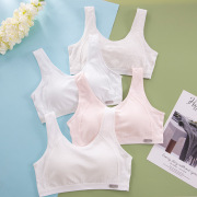 Girls' Underwear Puberty Development Junior High School Senior high school Students Second Stage Girls' Vest Breathable Sports C