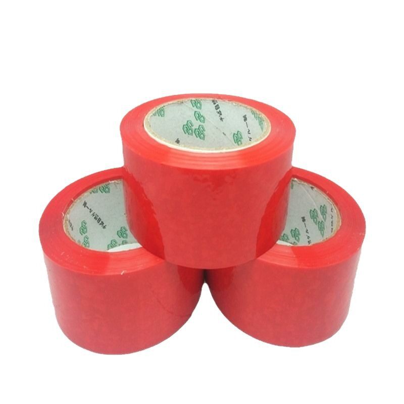 Factory sales red sealing tape express packaging transport tape red sealing tape packaging