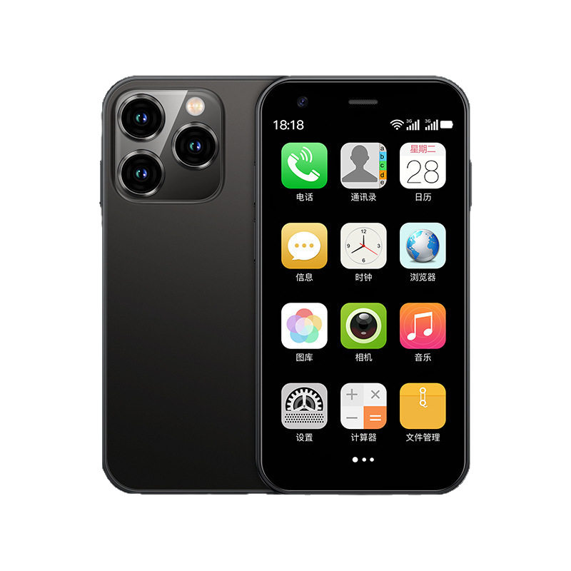 xs15超小备用机迷你智能小手机 国际版  外文版本