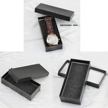 Collection Watch Box Wholesale Multi-Style Pu Heaven and Earth Cover Watch Flip-Top Lining Small Pillow Watch Box