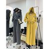 Shenzhen Nanyou Aw Soft Sweatshirt Sports Suit Women's Autumn and Winter Loose Korean Style Slim Wide-Leg Pants Two-Piece Trendy Set