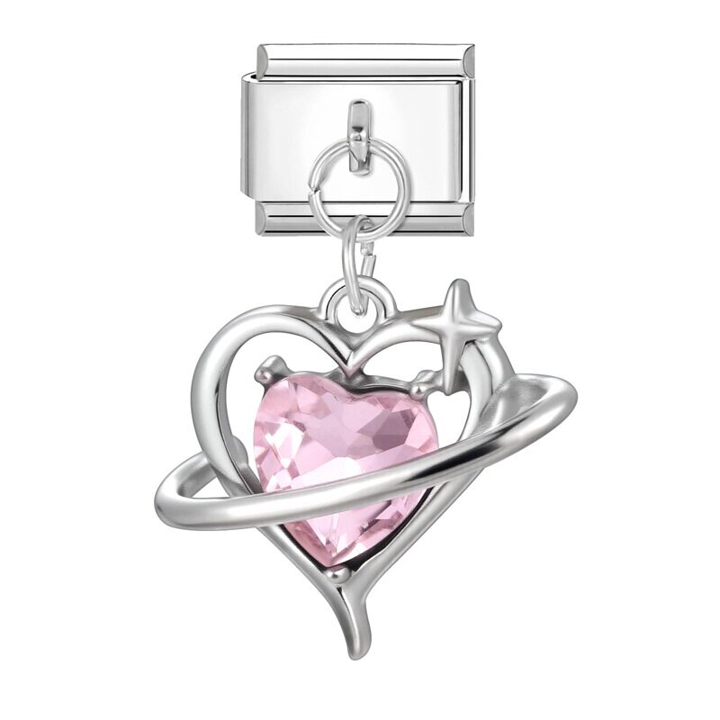 スチールボトムペンダント-ピンクラブプラネット