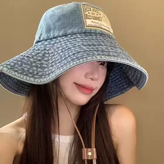 Women's Breathable Sun Hat New Outdoor Bucket Hat Summer Retro European American Sun Hat Women's Cross-border