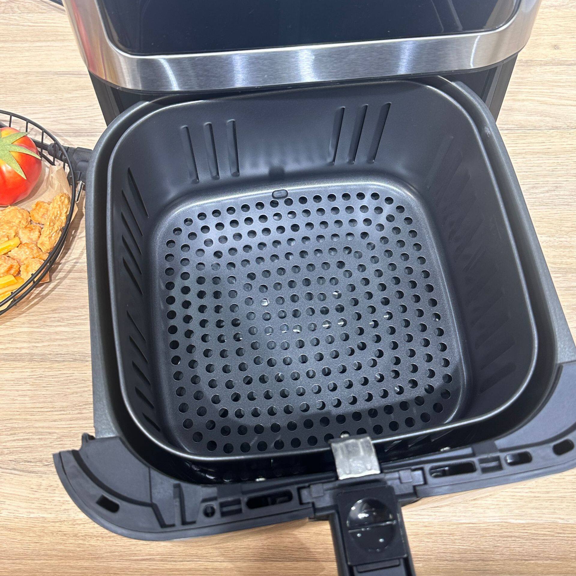 air fryer不锈钢可视空气炸锅电脑款智能家用12L大容量薯条机