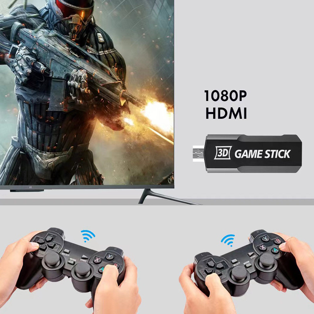X2PLUS game console 4K HD 3D game console GD10 HD PSP TV game console wireless gamepad