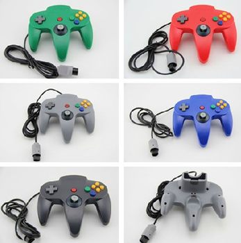 Factory wholesale N64 wired handle N64 game console wired game handle N64 host multi-color optional