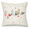 2024 New Christmas Pillow Case Cross-border Hot Selling Christmas Tree Color Letter Pillow Home Decorative Cushion Cover
