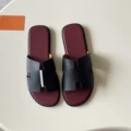 Black and burgundy