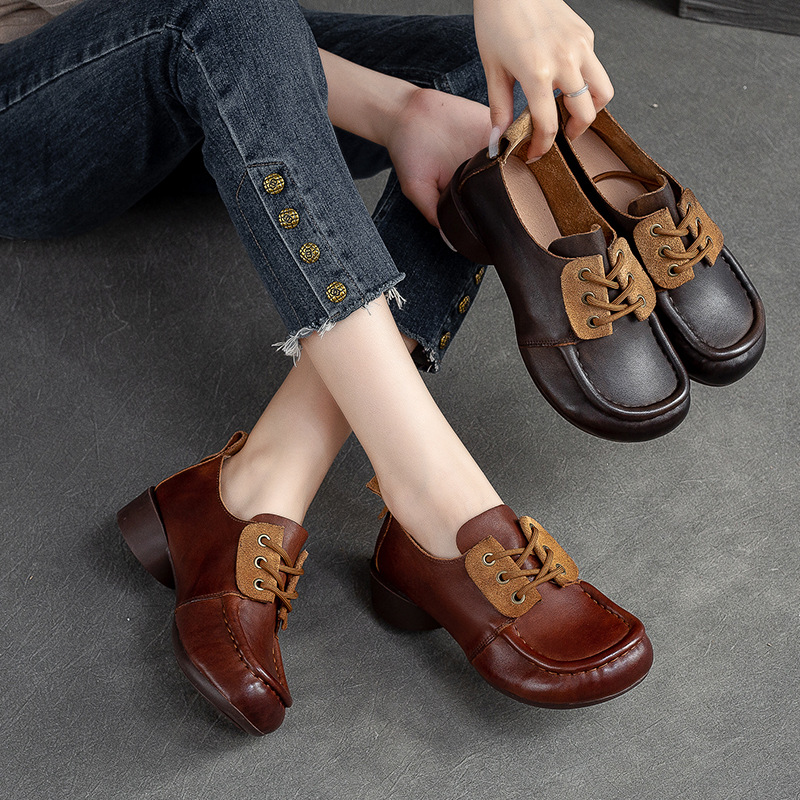 (Mới) Mã B2441 Giá 2290K: Giày Thể Thao Tăng Chiều Cao Nữ Huaidu Phục Cổ Cổ Điển Đế Cao Giày Dép Nữ Chất Liệu G05 Sản Phẩm Mới, (Miễn Phí Vận Chuyển Toàn Quốc).