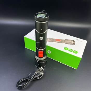 Long DP579 aluminum alloy small flashlight lithium rechargeable laser gun focusing portable flashlight