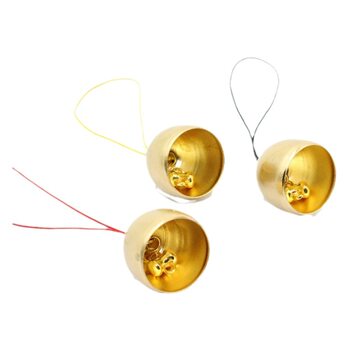 2.8 Brass Mini Bell DIY Metal Wind Chime and Wind Chime DIY Material Accessories Christmas Small Bell Wind Chime