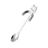 Cross-border 304 stainless steel high-value spoon coffee spoon ins cute hanging Cup cat spoon dessert ice cream ice cream spoon