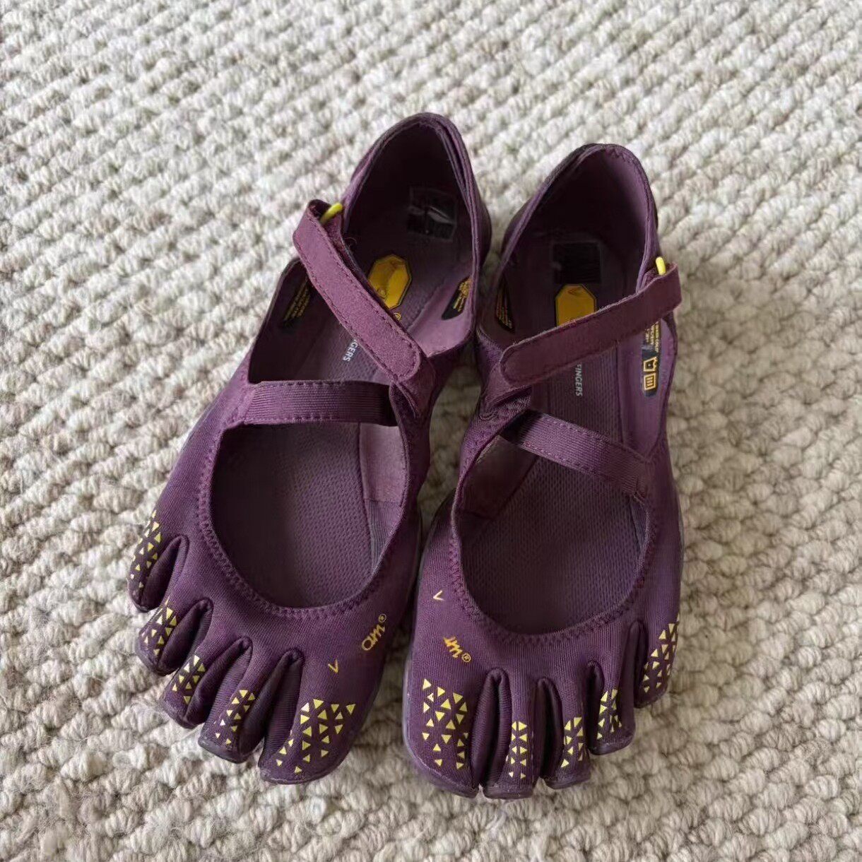 รองเท้าโยคะ V-Soul Fivefingers สำหรับผู้หญิง รองเท้าห้านิ้วสำหรับพิลาทิส กีฬา ฟิตเนส และเต้นรำ