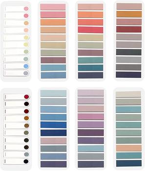 60-Color Index Stickers, Self-Adhesive, Portable, Small Handwritten Labels, Self-Adhesive Stickers, Convenient and Writable for Planners