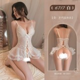 Feimu sexy pure desire, цельное сексуальное нижнее белье с открытой промежностью, униформа страсти, искушение, флирт в постели, женский 6717