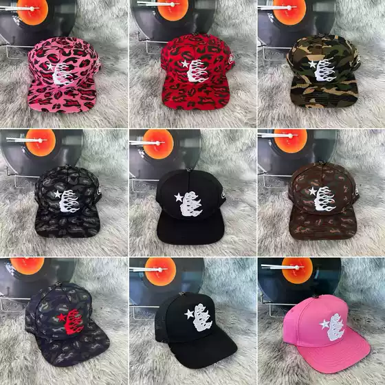 Hell Star Trendy Fashion Baseball Cap Casual Versatile Unisex Ins Summer in Stock