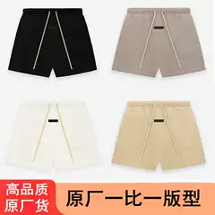 2024 new shorts Essentials fashion brand with velvet casual pants Fog pants spring and summer Ningbo original cross-border