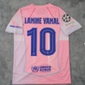 2526 barcelona pink customized no. 10 star + champions league armband