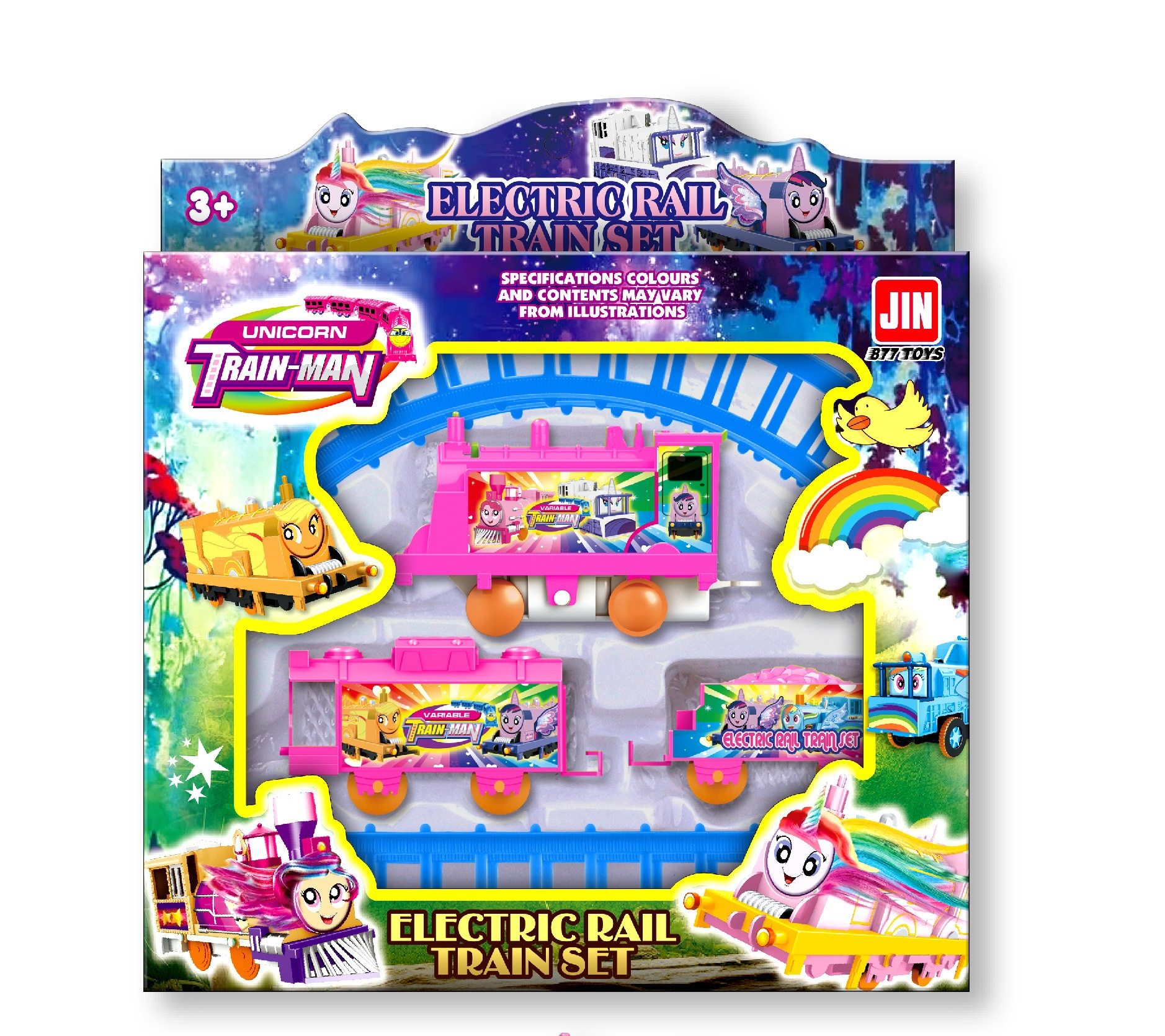 DIY轨道车小火车 儿童玩具小汽车电动拼装接批发地摊货源工厂厂家