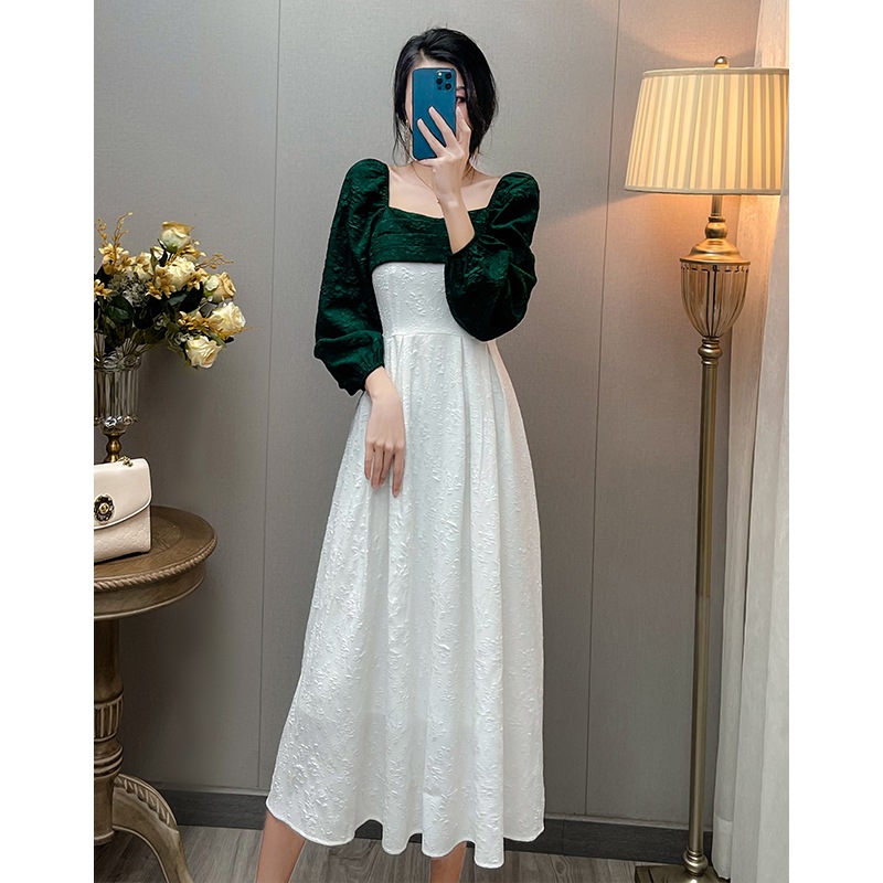 (Mới) Mã K4932 Giá 1090K: Váy Đầm Liền Thân Nữ Dotdhi Dáng Chữ A Hàng Mùa Xuân Thu Đông Thời Trang Nữ Chất Liệu G03 Sản Phẩm Mới, (Miễn Phí Vận Chuyển Toàn Quốc).