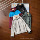 Весенне-осенняя совместная мужская и женская одежда с длинными рукавами, светоотражающая трикотажная рубашка на молнии с капюшоном, спортивная повседневная куртка, спортивные брюки FZ0754 mini 4
