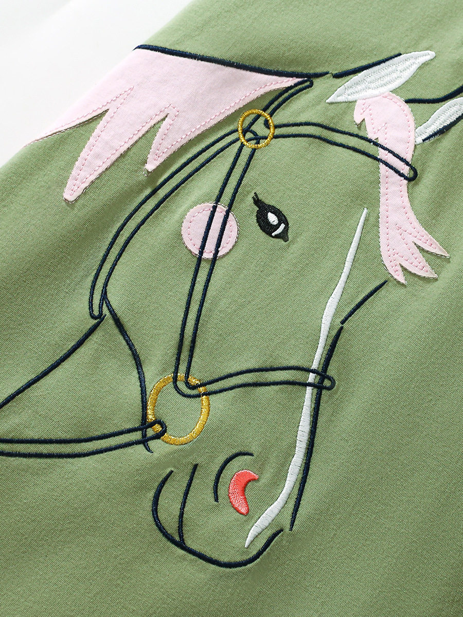 Girls' Short-Sleeve Dress Wholesale from Factory, Summer Kids' Dress