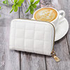 Fashion card bag new ladies embroidery zipper multi-card short small wallet multi-functional hand bag wholesale