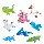 Детская лодка JILONG water надувная детская лодка water надувная моторная лодка детская лодка water animal mount mini 4