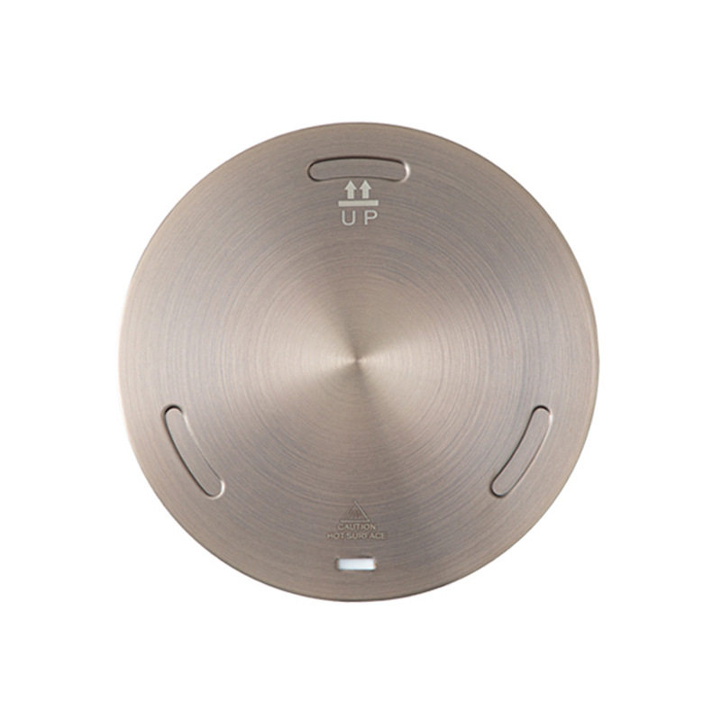 Heat-Conducting Plate for Natural Gas Stove, Anti-Blackening Moka Pot Heating Plate, Rose Gold Induction Cooker Handle, Gas Stove