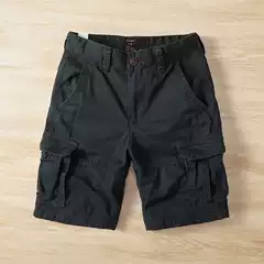 American Retro Summer Camouflage Outdoor Tooling plus size Pants Ami Kaji Washed Old Casual Men's Shorts