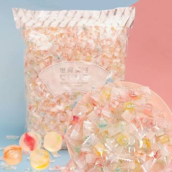 Christmas Candy Internet-Famous High-Quality Fruity Small Hard Candies Leisure Snacks Front Desk Reception Candy Wholesale Factory