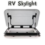 Акриловое окно с люком на крыше Rv подходит для модифицированного автомобиля с вентиляционным окном для кемпинга со светодиодным выключателем освещения