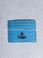 Blue toothpick pattern card holder