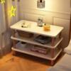 New Bedside Cabinet Bedroom Home Rental House Bedside Cabinet Small Table Storage Rack Coffee Table Storage Cabinet Side Table yy